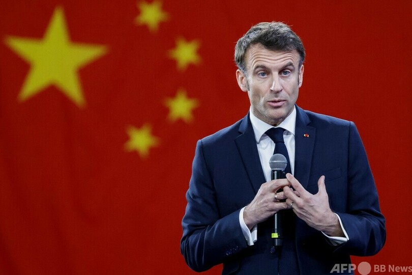 仏大統領の「台湾関係ない」発言、中国つけ上がらせる恐れ 欧米で物議