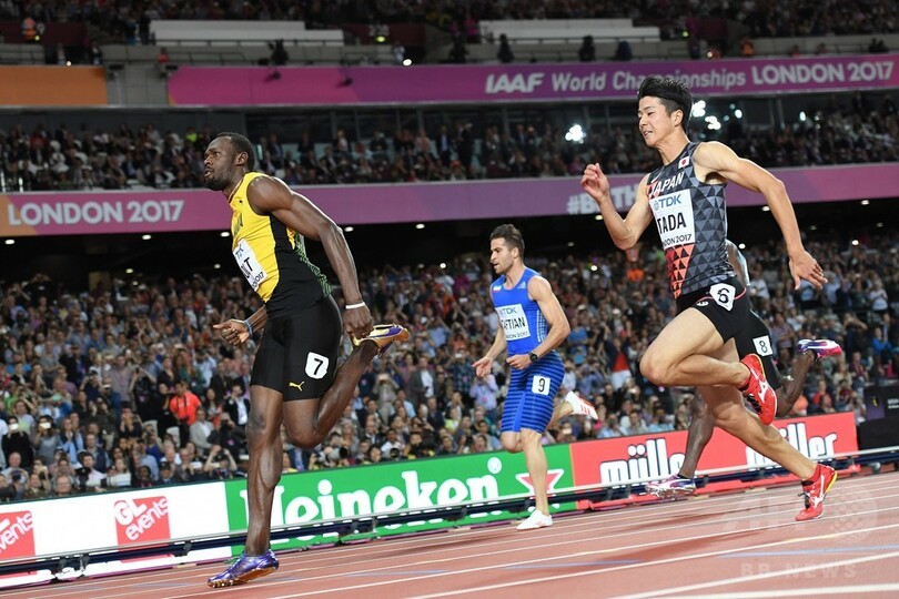 ボルトが100m予選に登場、最悪のスタートも順当に準決勝進出 世界陸上