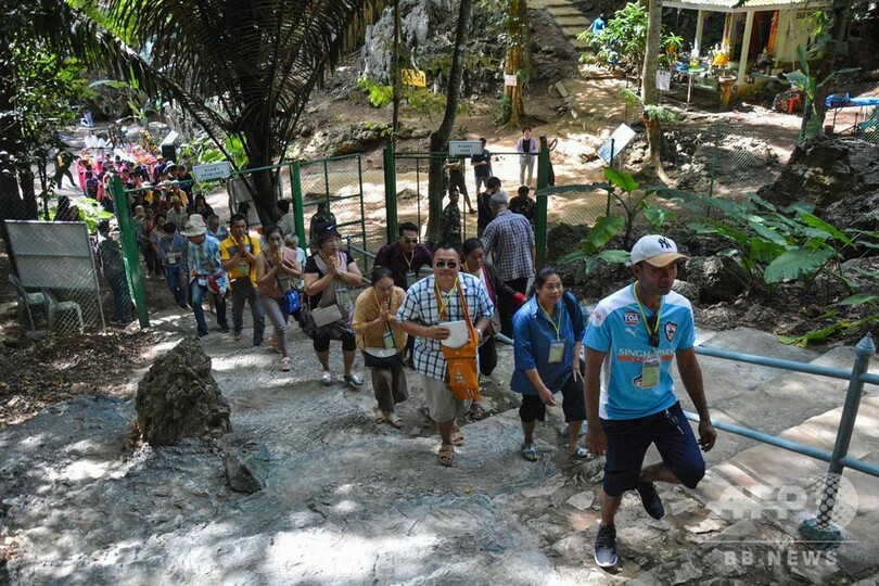 タイの少年らが救出された洞窟、一般公開を再開