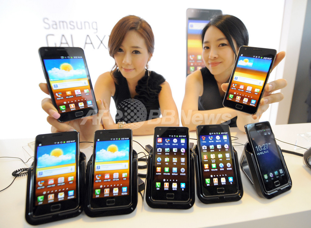 韓国サムスン電子 多機能携帯電話 Galaxy S2 発表 写真7枚 国際ニュース Afpbb News