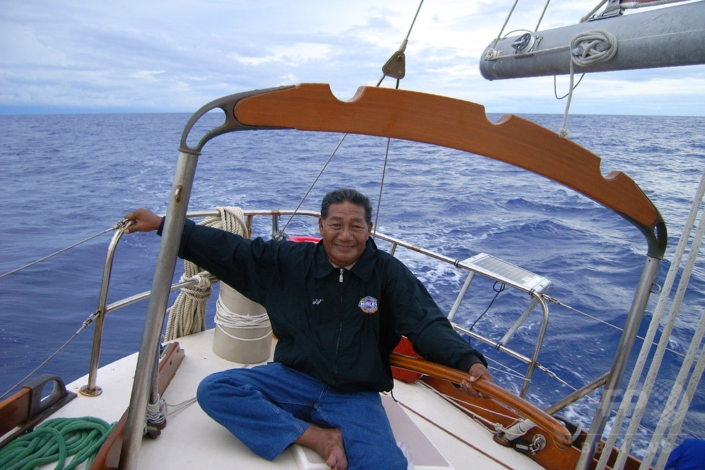 「波を追う」太平洋の伝統航海士が死去、技術継承に貢献 「波を追う」太平洋の伝統航海士が死去、技術継承に貢献