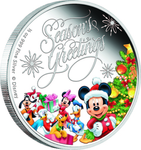 太平洋の小さな国ニウエ、ディズニーキャラ刻印の貨幣発行へ 写真3枚