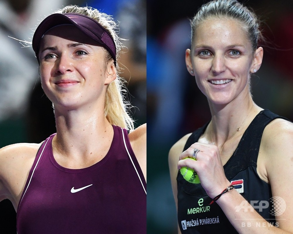 スビトリーナ3連勝で準決勝へ プリスコバも4強 Wtaファイナルズ 写真15枚 国際ニュース Afpbb News