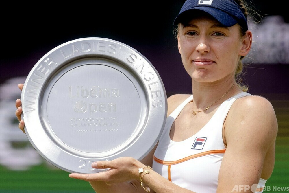 アレクサンドロワがリベマOP優勝、サバレンカ下す 写真4枚 国際ニュース:AFPBB News