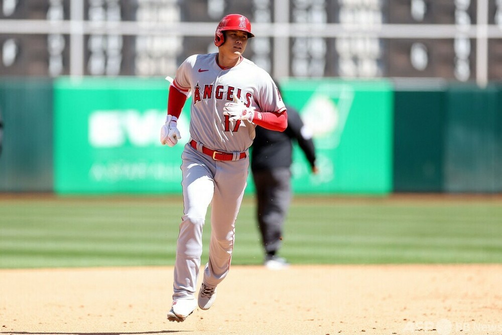 大谷翔平、今季第1号の136m弾 エンゼルスは快勝 写真7枚 国際