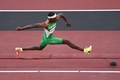 東京五輪、陸上男子三段跳び決勝に臨むポルトガルのペドロ・パブロ・ピカルド（2021年8月5日撮影）。(c)Ina FASSBENDER / AFP