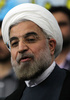 イラン首都テヘラン（Tehran）市内で記者会見する、新大統領に選ばれたハサン・ロウハニ（Hassan Rowhani）師（2013年6月16日撮影）。(c)AFP/ATTA KENARE
