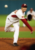 第2回ワールド・ベースボール・クラシック（%%2009 World Baseball Classic%%）2次ラウンド2組1位決定戦、米国戦に先発し、3回1／3を投げて8安打3失点を喫したベネズエラのアーマンド・ガララーガ（%%Armando Galarraga%%）。（2009年3月18日撮影）(c)AFP/Getty Images/Doug Benc
