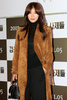 韓国・ソウルで行われた、映画『黒い司祭たち』のVIP試写会に臨む、女優のハ・ジウォン（2015年11月2日撮影）。(c)STARNEWS