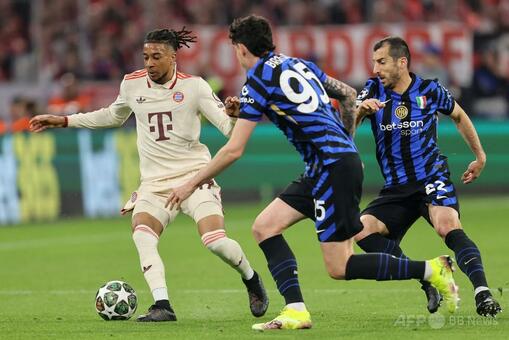 インテル フラッテージの決勝弾でバイエルンに先勝 欧州CL 写真8枚