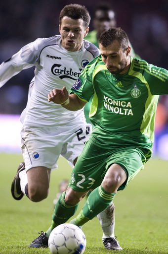 サンテティエンヌ アウェーでコペンハーゲンを下す