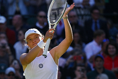 シフィオンテクがウィンブルドン3回戦へ マッチ37連勝