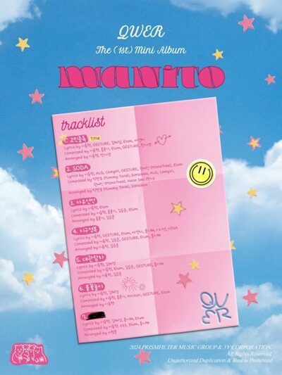 QWER、初のミニアルバム「MANITO」のトラックリスト公開