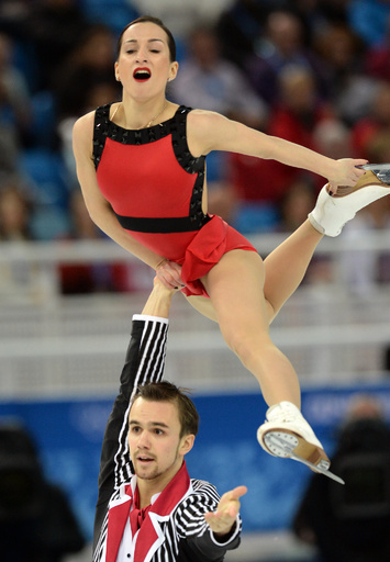 フィギュア団体戦・ペアFSで首位のストルボワ/クリモフ組、ソチ五輪