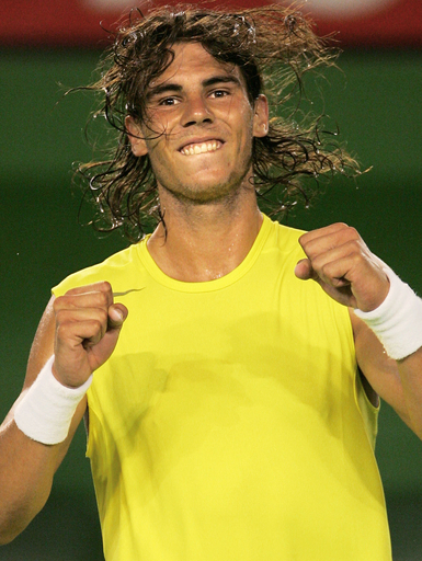 ＜テニス 07全豪オープン＞男子シングルス、ナダル 3時間30分の激闘を制し3回戦へ - オーストラリア