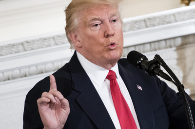 トランプ米大統領、国防費6兆円増額方針 非軍事分野削減で相殺