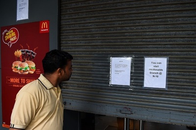 マクドナルド、インドで169店舗閉鎖 フランチャイズ先と対立