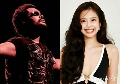 BLACKPINKジェニー、ザ・ウィークエンドの韓国公演に登場…共演曲で沸かす