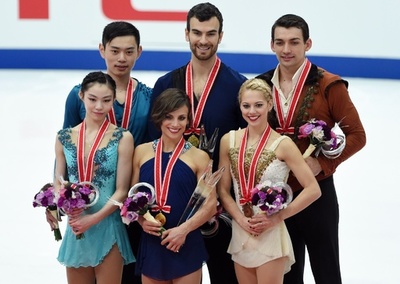 世界王者のデュアメル/ラドフォード組がペア優勝、NHK杯