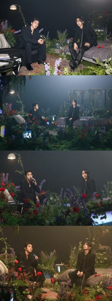 SEVENTEENジョンハンＸウォヌ、米ジーニアスで「昨夜」ステージ披露