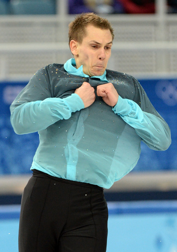 フィギュア男子SPで5位のリーバース、ソチ五輪