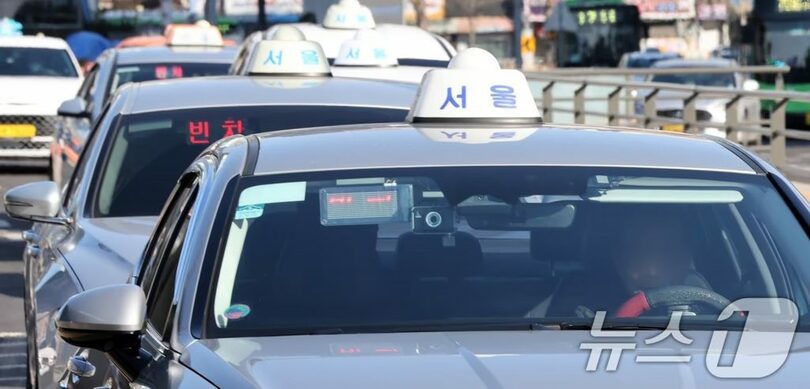 ソウル駅のタクシー乗降場=写真は記事の内容とは関係ありません(c)news1