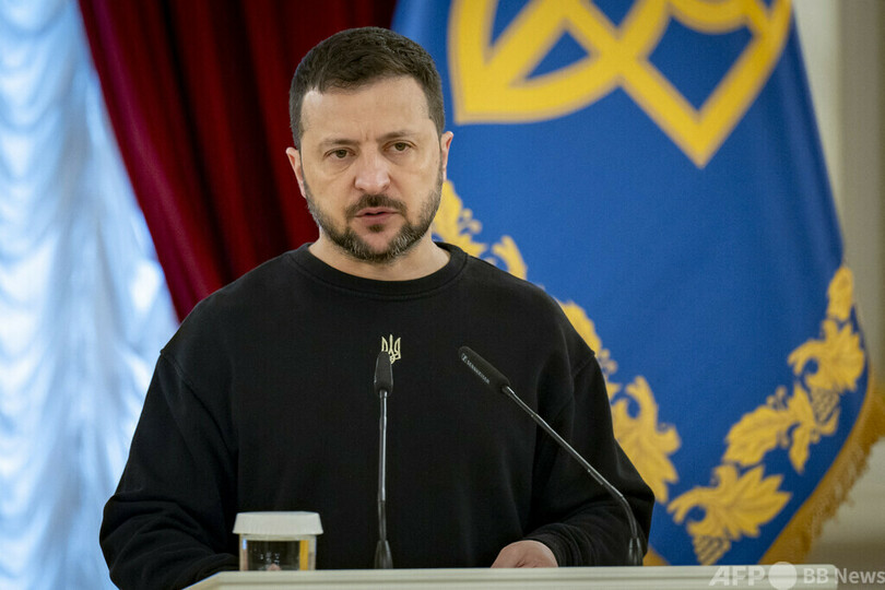 ゼレンスキー氏暗殺計画で2人逮捕 ロシアが監督か