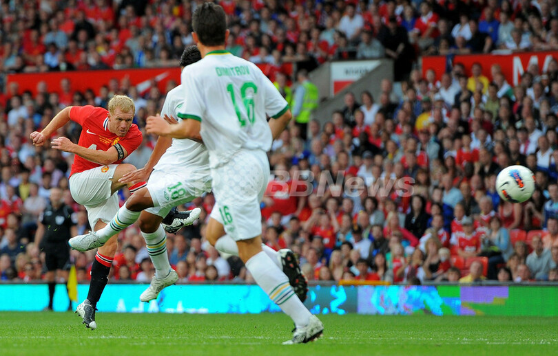 元イングランド代表スコールズ氏が引退試合