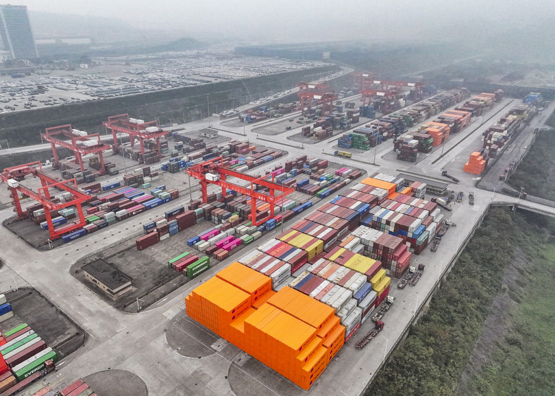 中国と「一帯一路」共同建設国の貿易額、1~3月は2・2%増