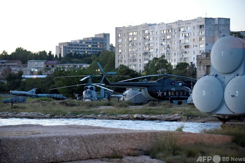 クリミア半島に無人機攻撃 ロシア任命市長