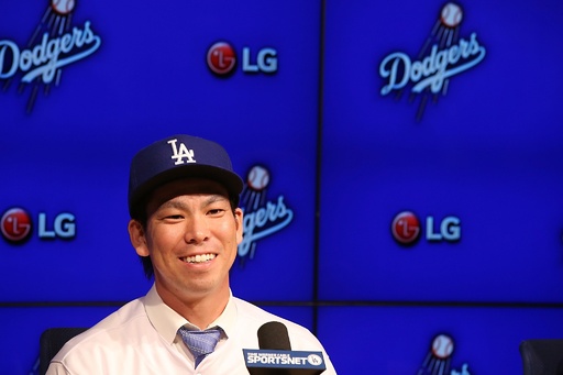 前田健太がドジャースと8年契約を結ぶ 写真10枚 国際ニュース：AFPBB News