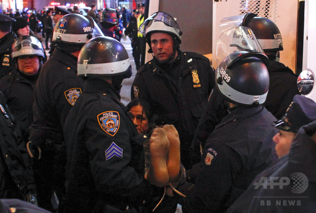 白人警官による黒人窒息死事件、全米各地で抗議デモ続く 写真5枚 国際ニュース：afpbb News