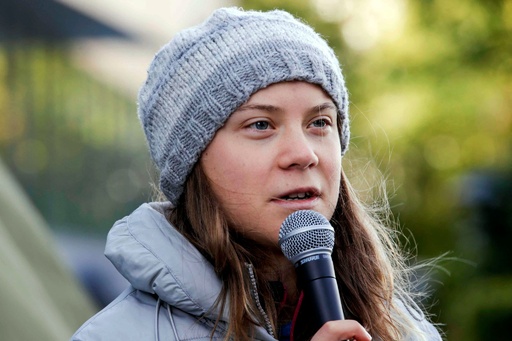 グレタさん、ノルウェー先住民と連帯 風力発電に抗議 写真9枚 国際