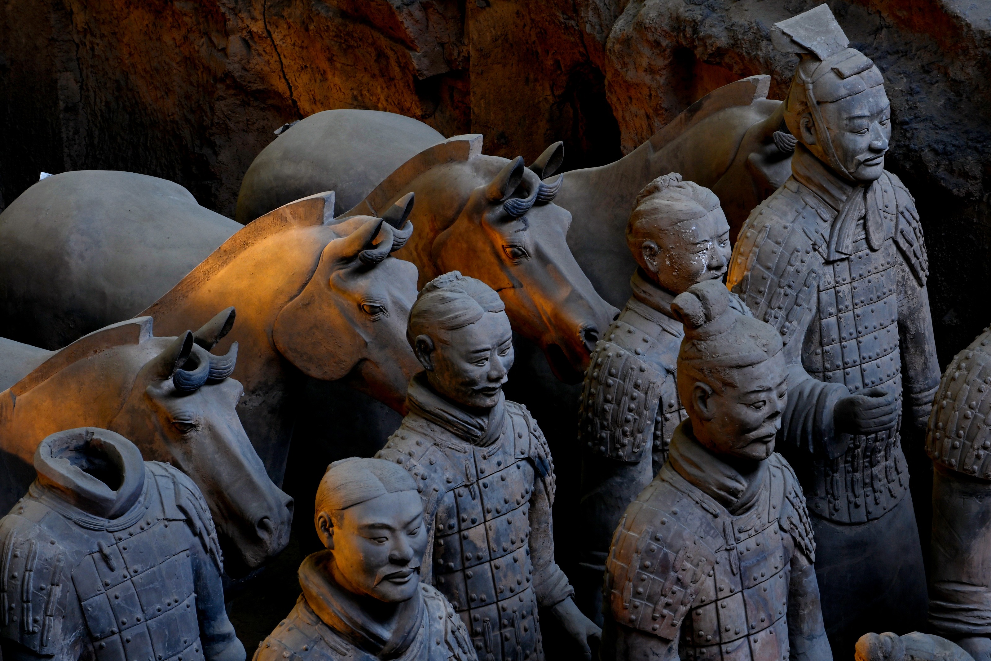 秦始皇帝陵兵馬俑の制作方式が判明 小規模工房で独立生産 写真6
