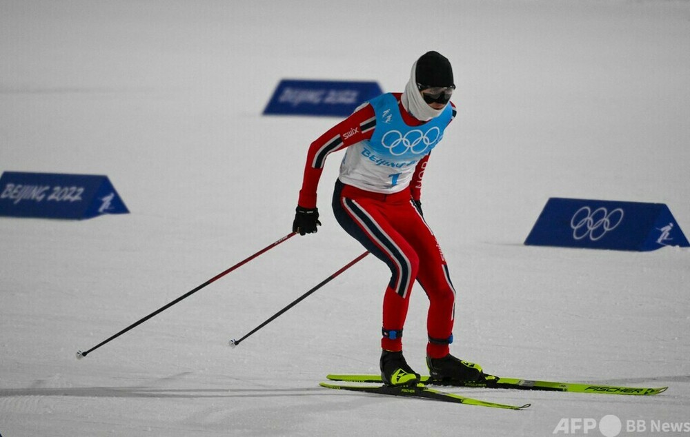 ノルウェー選手、まさかのミスでメダル逸 北京五輪・ノルディック複合 写真6枚 国際ニュース:AFPBB News