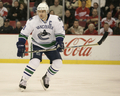 通算1000試合出場を飾ったカナックスのマーカス・ナッズランド（%%Markus Naslund%%）。(c)AFP/Getty Images/Claus Andersen