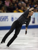 フィギュアスケート全米選手権（2013 Prudential U.S. Figure Skating Championships）は25日、米ネブラスカ（Nebraska）州オマハ（Omaha）にあるセンチュリーリンク・センター（CenturyLink Center）で行われ、男子シングル・ショートプログラム（SP）では、前回王者のジェレミー・アボット（Jeremy Abbott）が84.10点で首位に立った。

演技に臨むジェレミー・アボット（2013年1月25日撮影）。(c)AFP/Getty Images/Jonathan Daniel