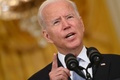 米ホワイトハウスでアフガニスタン情勢について国民向け演説を行うジョー・バイデン大統領（2021年8月16日撮影）。(c)Brendan SMIALOWSKI / AFP