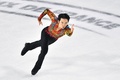 24-25フィギュアスケートグランプリ（GP）シリーズ第3戦、フランス杯、男子シングル・ショートプログラム（SP）。演技に臨む友野一希（2024年11月1日撮影）。(c)JEAN-FRANCOIS MONIER / AFP
