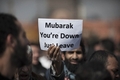 エジプト・カイロ（Cairo）のタハリール広場（Tahrir Square）に集まったデモ隊（2011年1月31日撮影）。(c)AFP/MARCO LONGARI