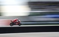 世界ロードレース選手権、第10戦チェコGP、MotoGPクラス決勝。レースに臨むドゥカティのアンドレア・ドビツィオーゾ（2019年8月4日撮影）。(c)Michal CIZEK / AFP