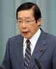 内閣改造で農相に任命された鹿野道彦（Michihiko Kano）氏（2010年9月17日撮影、資料写真）。(c)AFP/TOSHIFUMI KITAMURA