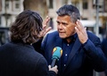 オランダ・アムステルダムで記者の質問に答えるエミール・ラーテルバントさん（2018年12月3日撮影）。(c)Robin van Lonkhuijsen / ANP / AFP