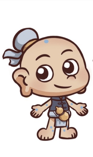 中国医学のキャラクター「灸童」がお目見え