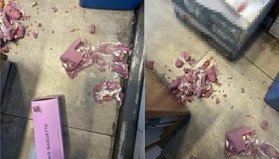 韓国の自営業トラブル…ケーキ交換を断られた客、店内で商品を床に投げつけ