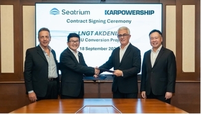 SeatriumとKarpowership、9件目のFSRU改造プロジェクトで提携を拡大