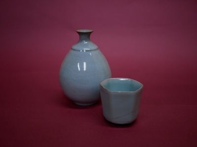 京都二条で「岡山・岩谷窯 備前と青瓷展」を開催