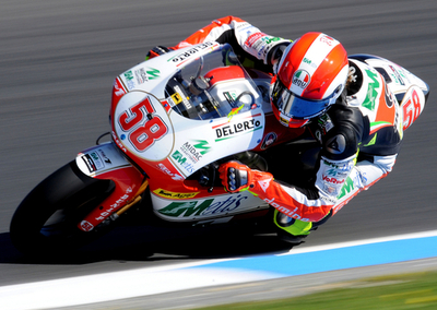 シモンセッリ 250ccクラスでポール獲得