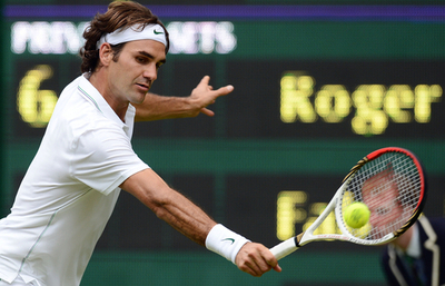 フェデラーが3回戦進出、ウィンブルドン選手権