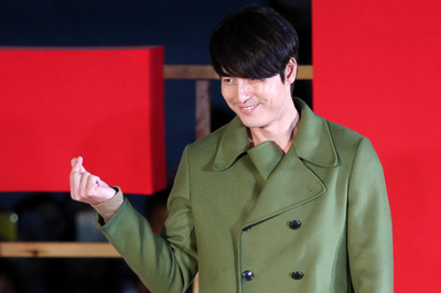 映画『マダム・ペンドク』舞台あいさつ、第19回釜山国際映画祭